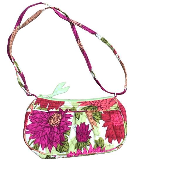 Vera Bradley Hello Dahlia Frannie Crossbody Purse - Picture 1 of 6